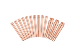 Kit 13pcs Corpo E Pinças De Solda Consumíveis Para Tocha Wp-17/18/26 Em Cobre Resistente À Alta Temperatura