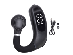 Fones Bluetooth LAXISCREED Display Digital Redução Ruído Preto
