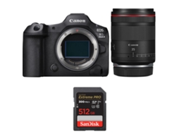 Eos R5 Mark Ii + Rf 35mm F/1.4 L Vcm + 1 Sandisk 512gb Uhs ii 300mb/s + Ebook “20 Dicas para Fotos Que Impressionam” CANON