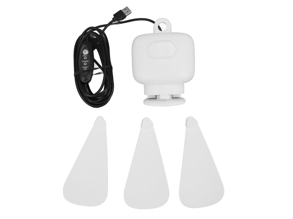 Ventilador de Teto Pendente Usb Silencioso Portátil para Dormitório Acampamento Economia de Espaço | S/MARCA