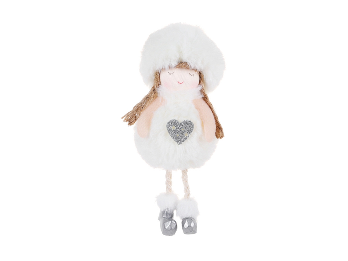 Laxiscreed Anjo De Pelúcia Fofo Para Decoração De Natal E Árvores Natalícias