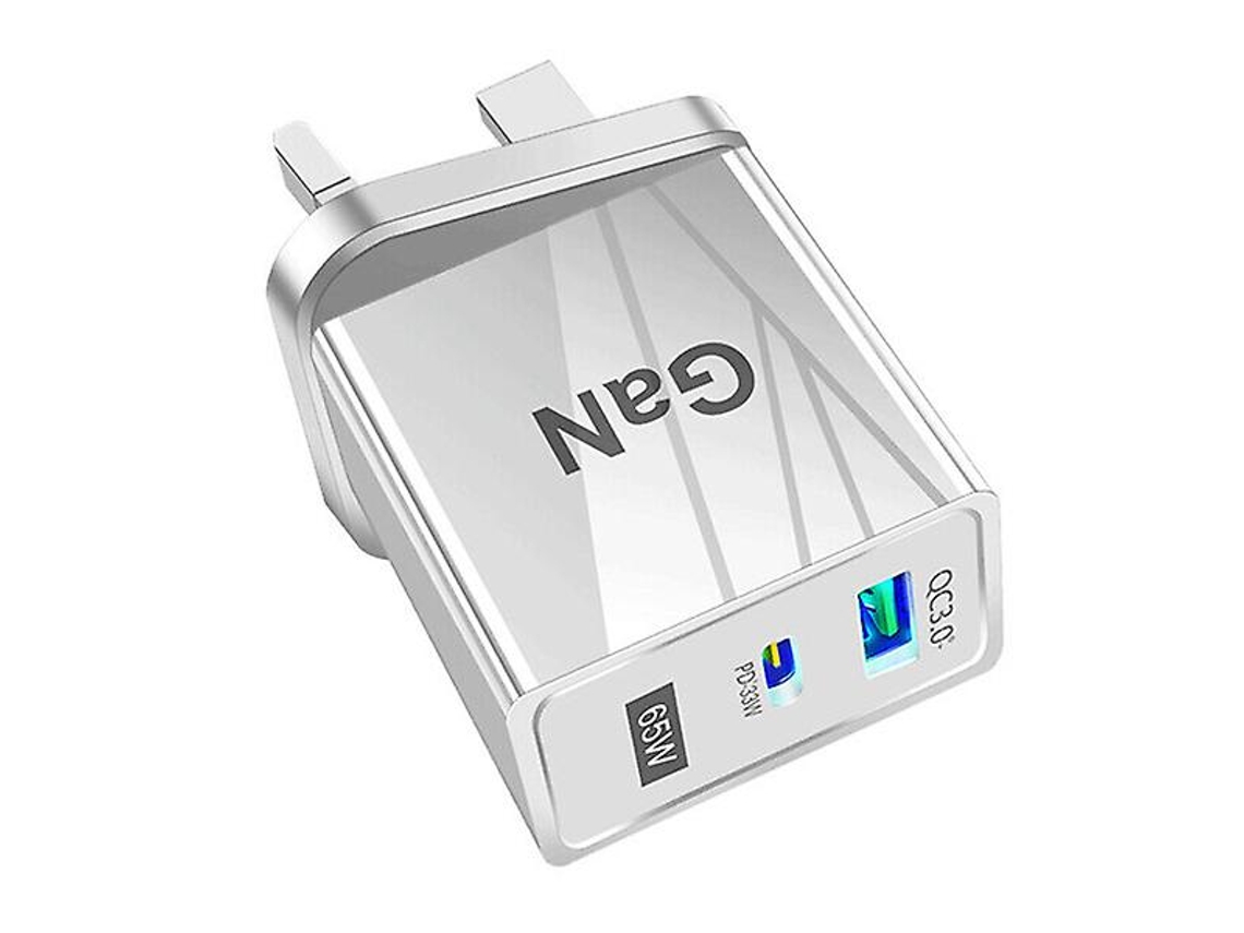 65W Gallium Nitride Charger Gan Charger Pd Fast Charging Power Adapter