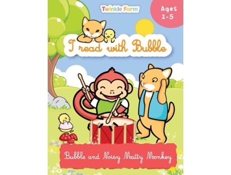 Livro Bubble And Noisy Matty Monkey I Read With Bubble De Anne Schneeberger (inglês)