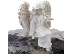 Estátua de Anjo para Jardim, Estátuas de Anjo para Jardim Estátua de Anjo em Resina, Decoração para Interiores e CHABERLU