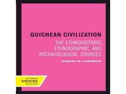 Livro Quichean Civilization de Robert M Carmack (Inglês)
