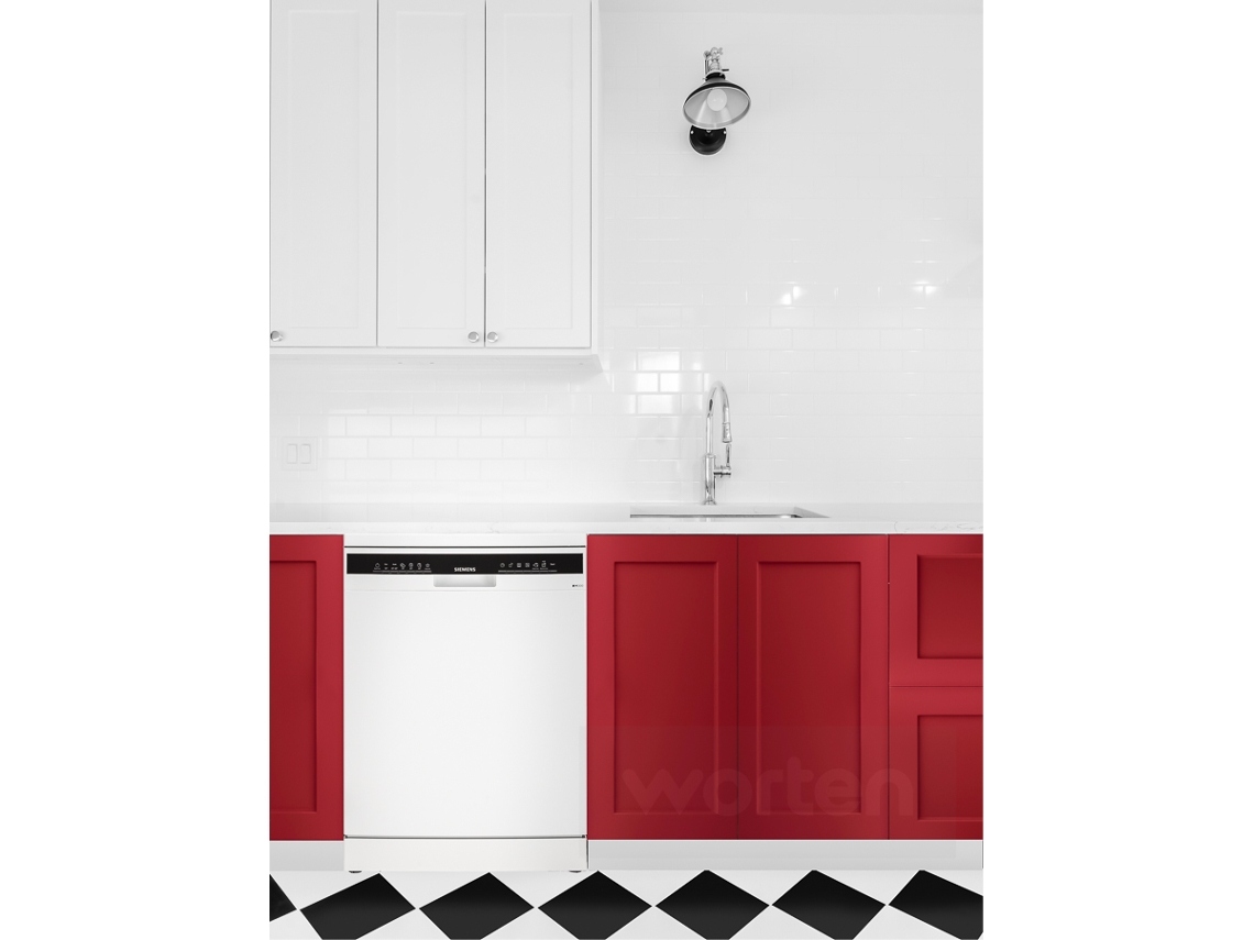 Máquina de Lavar Loiça SIEMENS Home Connect SN23HW24TE (12 Conjuntos - 60 cm - Branco)