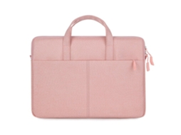 Bolsas Para Laptop De 14 Polegadas, Bolsas Portáteis À Prova Dágua Para Computador, Rosa Brilvibera