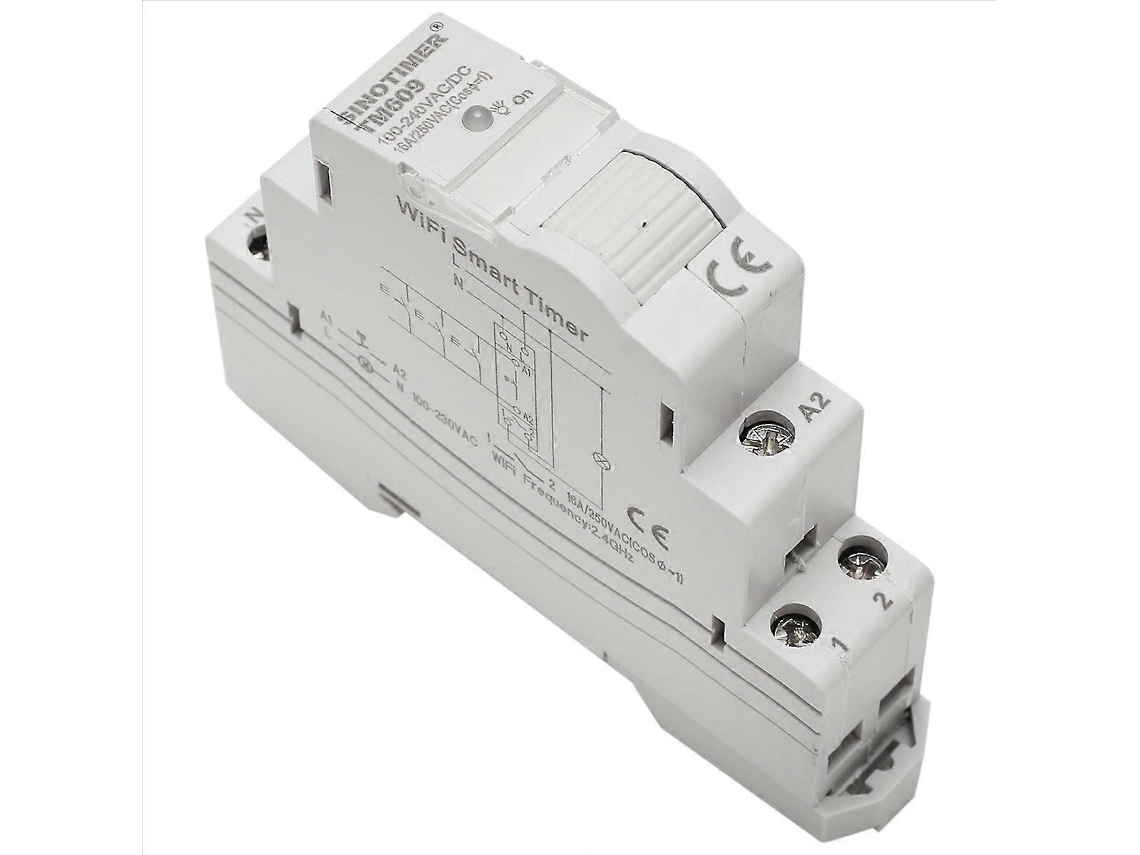 Interruptor Inteligente Com Temporizador Wifi Tm609 E Controle Remoto Via Aplicativo Tuya