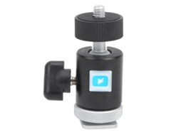 Multifunctional Aluminum Alloy Ball Head With Cold Shoe Base For Camera Fill Light LAXISCREED