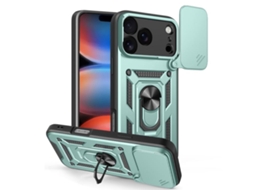 Capa Para Iphone 17 Pro Max - Tampa Deslizante Para Câmera - Tpu Pc