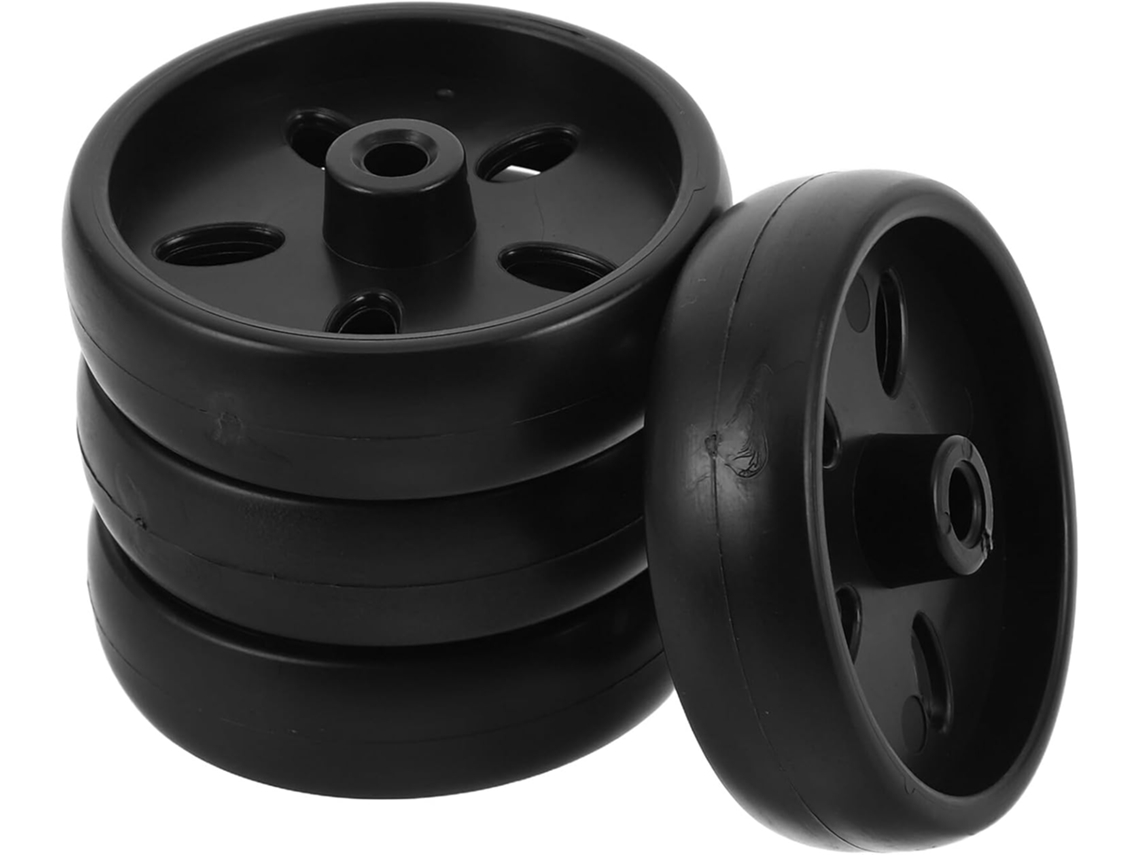 Kit de 4 Rodízios de Reposição Inoomp em Plástico Pp, 9,2 Cm, para Aquecedores de Pátio. Rodízios Giratórioss Às CHABERLU