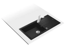 Lava Loiça TEKA Stone 6 0 L-TG 1C 1E (Preto)