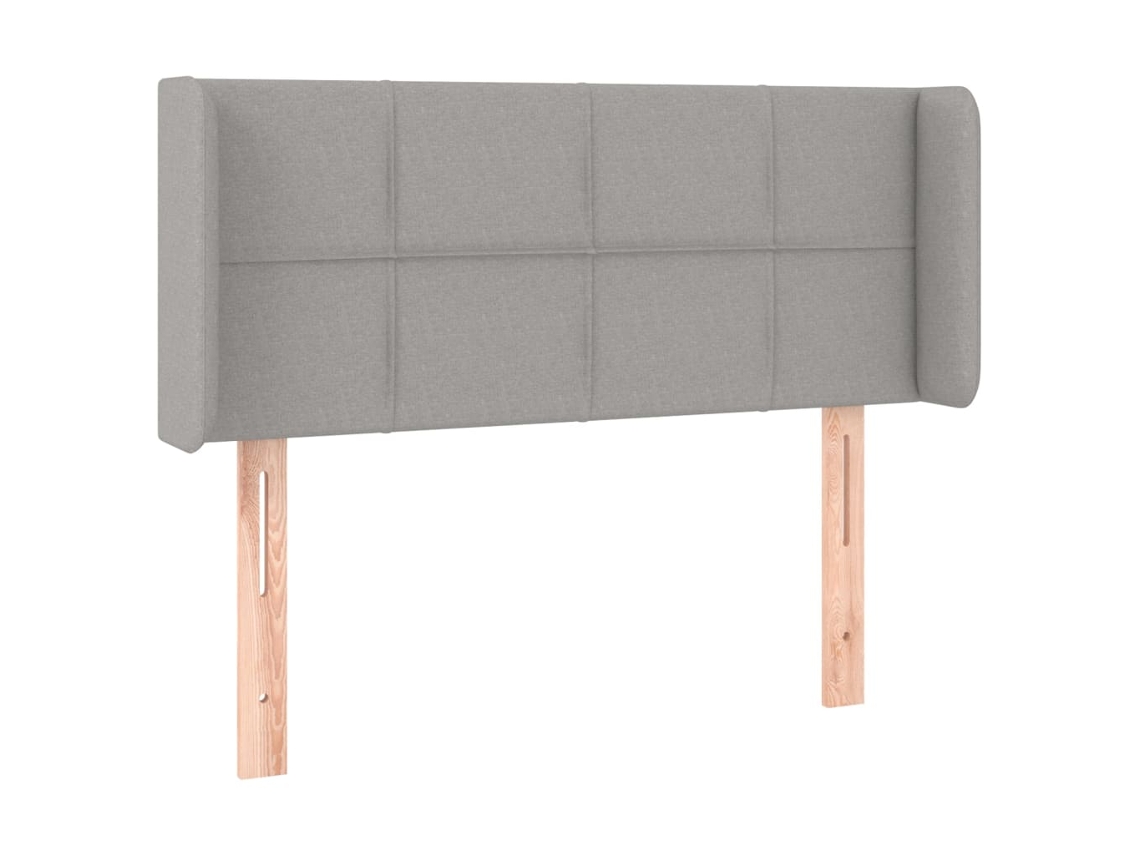 Headboard, Headboards Vidaxl Cinzeto Tecido (93 X 16 X 78/88 Cm)