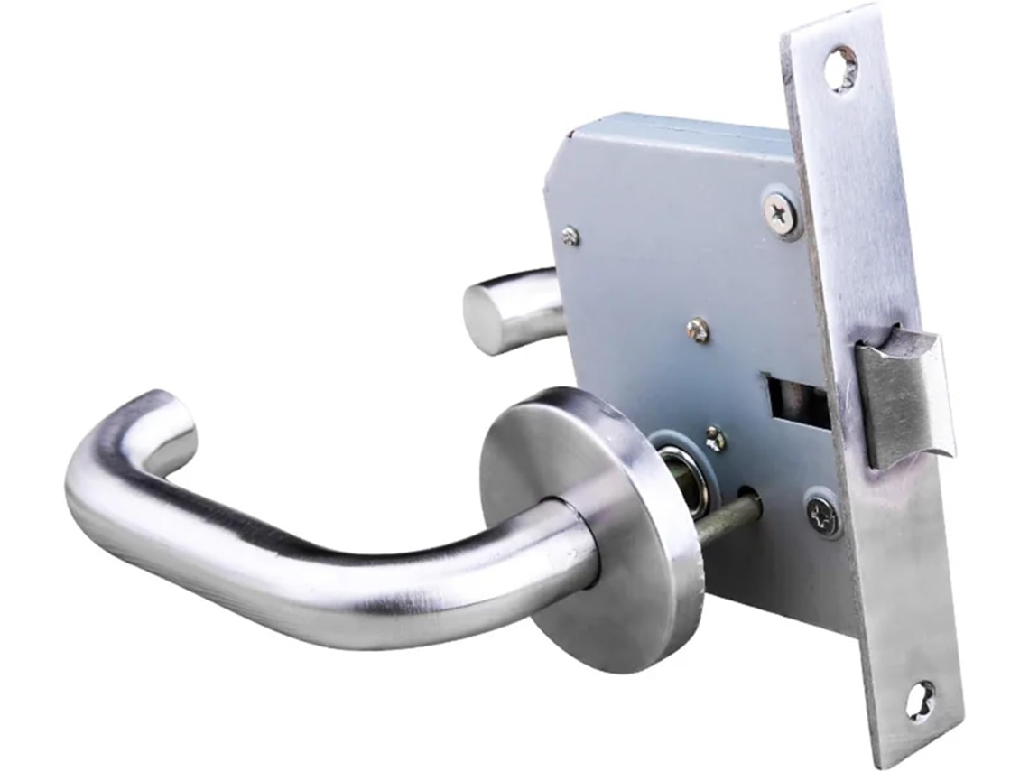 Puxador Tubular Redondo Em Aço Inoxidável Para Fechadura De Porta, 1 Peça