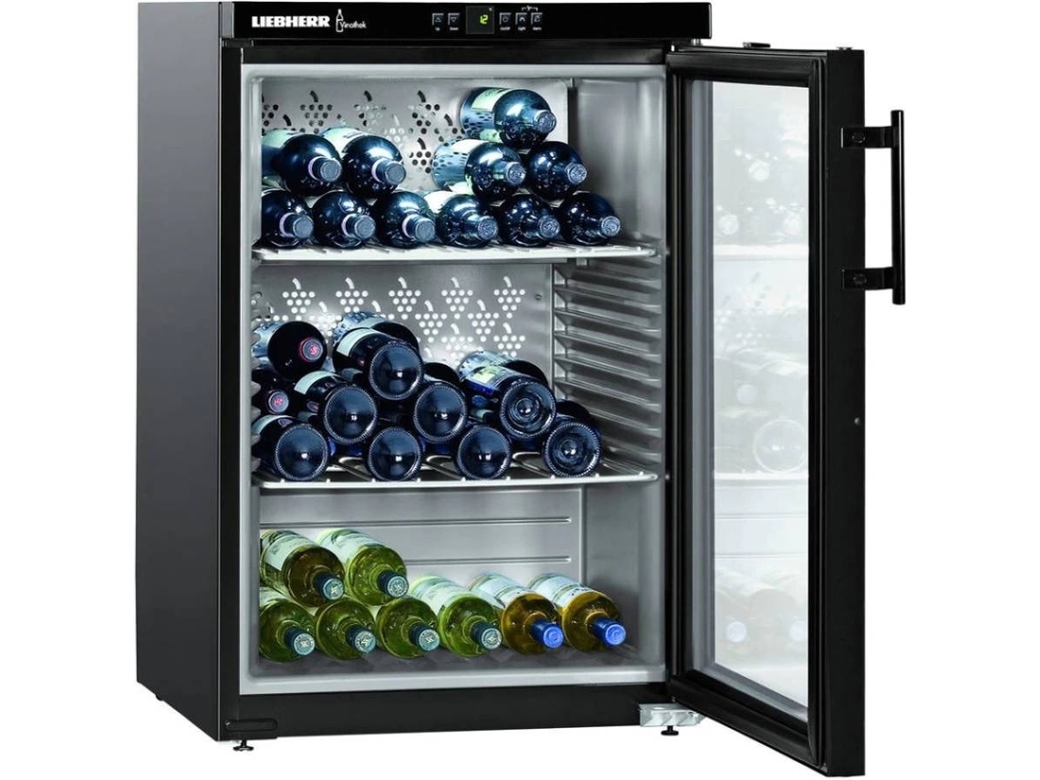 Cave de Vinho LIEBHERR  WKB-1812-22 001 (66 Garrafas - Preto)