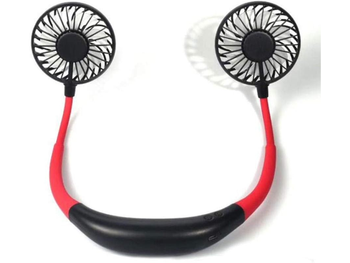 Ar USB mini ventilador de pescoço S/MARCA, 2000m, uso doméstico e externo