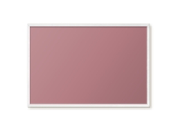 Magnetic Board Ash Gray For The Living Room Espelharte (60x40 Cm)