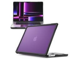 Capa para Macbook Touch Bar 13 A2159 Caixa de Refrigeração Roxo Transparente XIAOMOYU