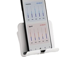 Suporte Fixo Para Celular – Vertical Dispositivo Móvel, Suporte Flexível Para Celular, Apoio De Mão Para Galeria, Mesa