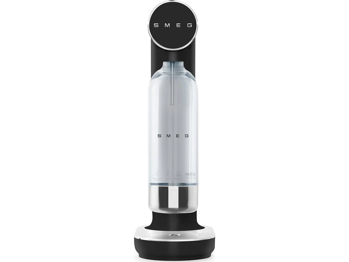 Máquina de Gaseificação SMEG SKC01BLM (800 ml - Preto Mate)