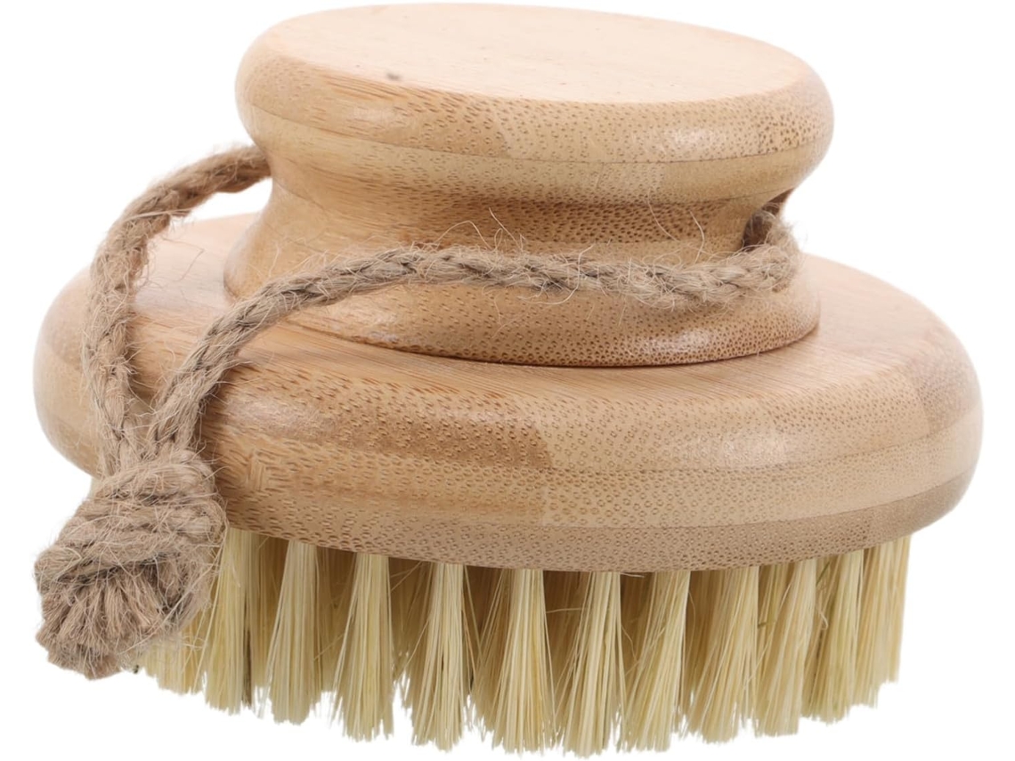 Escova De Banho, Escova Seca Para As Costas, Esfoliante Para As Costas, Cerdas De Sisal