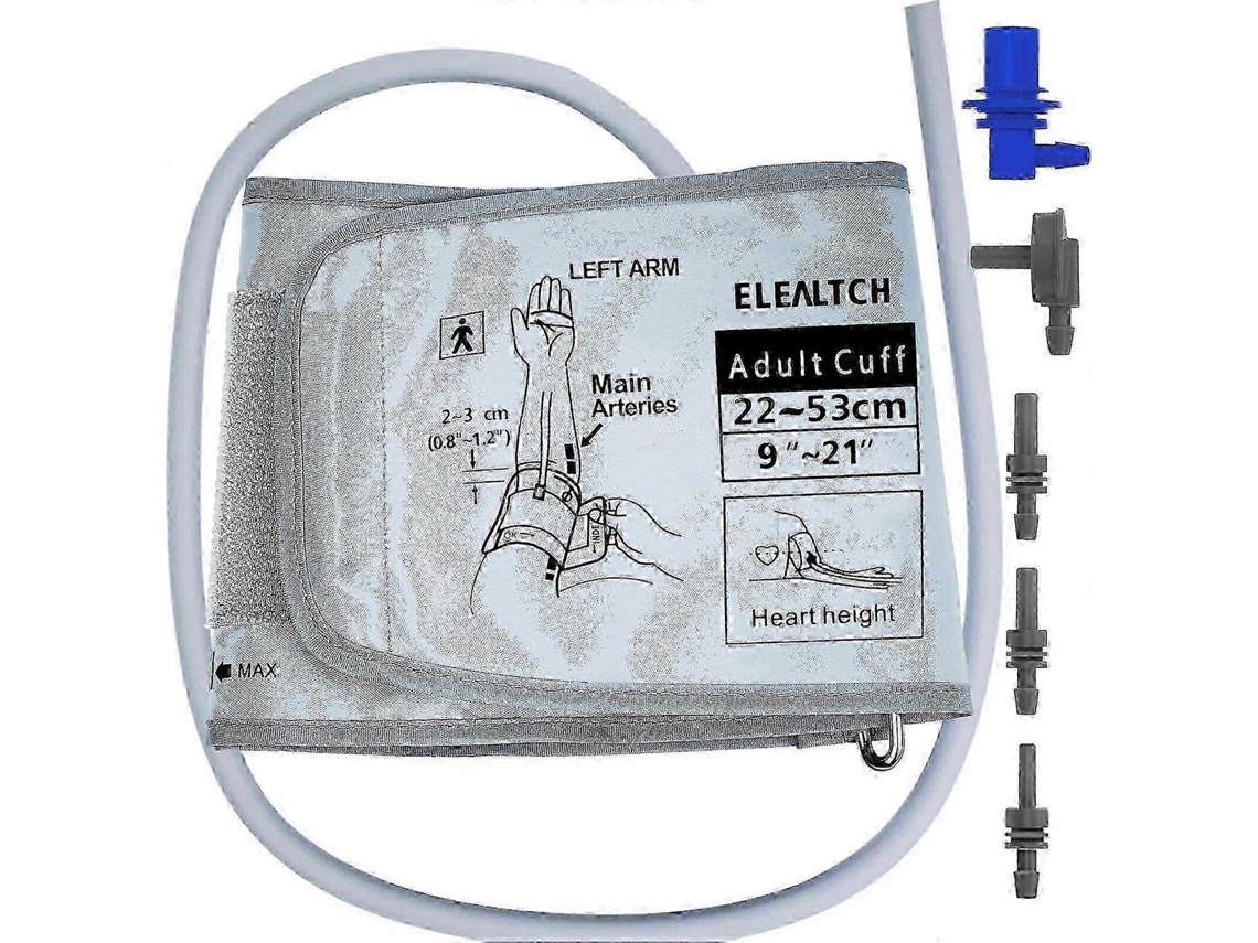 Pulseira Extra Grande Para Monitor De Pressão Arterial Omron, Cinza