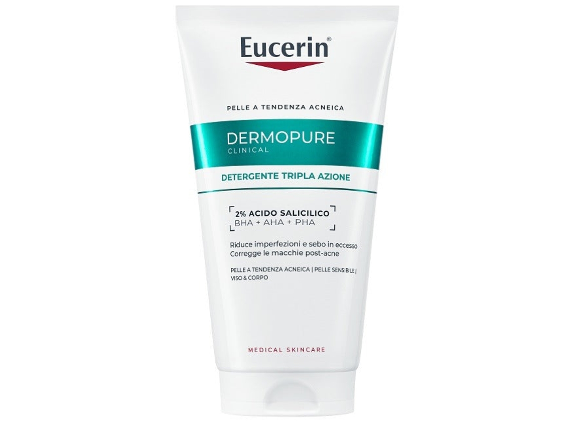 Eucerin Dermopure Clínico Detergente Tripla Ação 150 Ml Eucerin