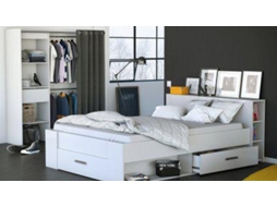 Cama Pocket Branca 200X160