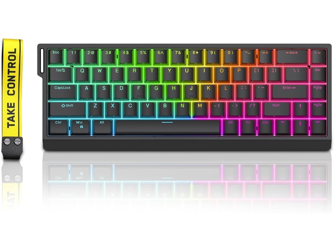 Lurelia Teclado Mecânico, Rgb, Gaming, Macro, Óptico