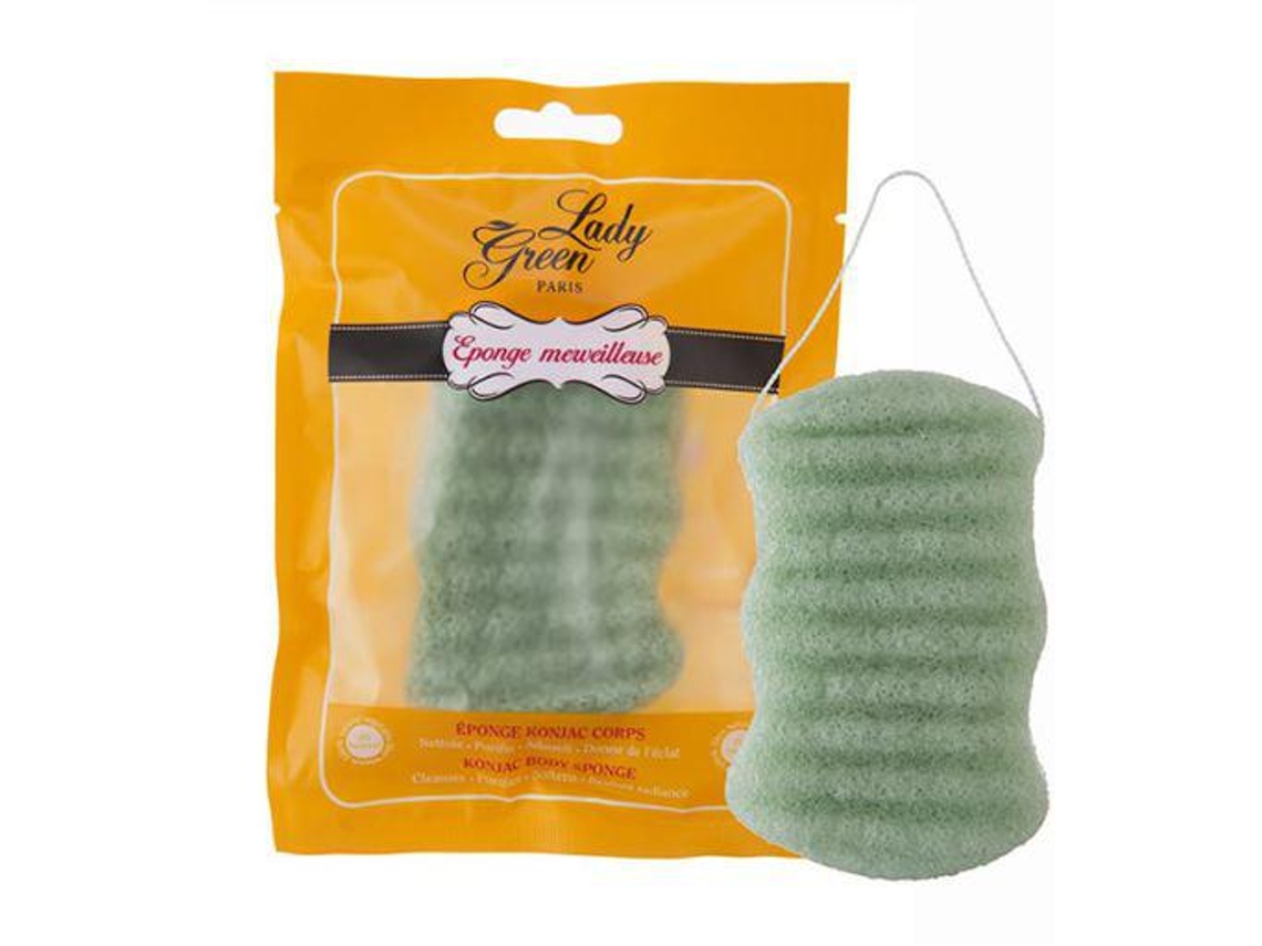 Lady Green Aloe Vera Corpo Konjac Esponjas 75 Gr