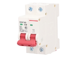 Disjuntor Miniatura 2p 32a com Janela Visual | S/MARCA