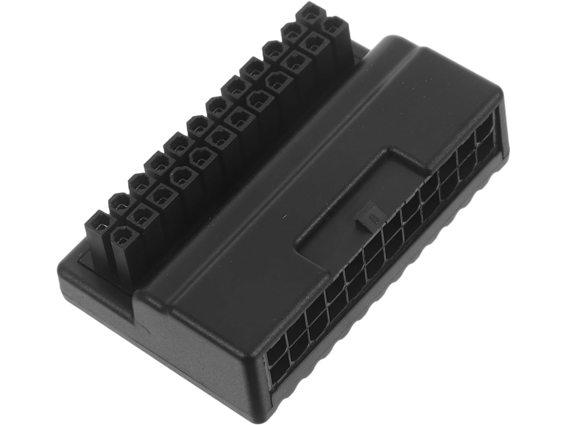 Adaptador De Alimentação Atx De 90 Graus Com Conector De 24 Pinos Para Placa Mãe, Componentes De Pc Gokoco