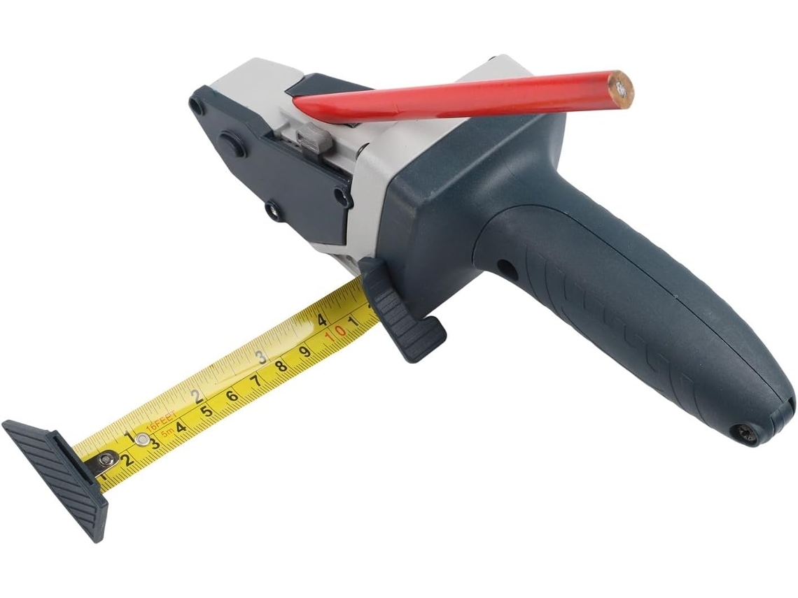Ferramenta De Corte Drywall Com Fita Métrica Para Painéis Madeira, Kit