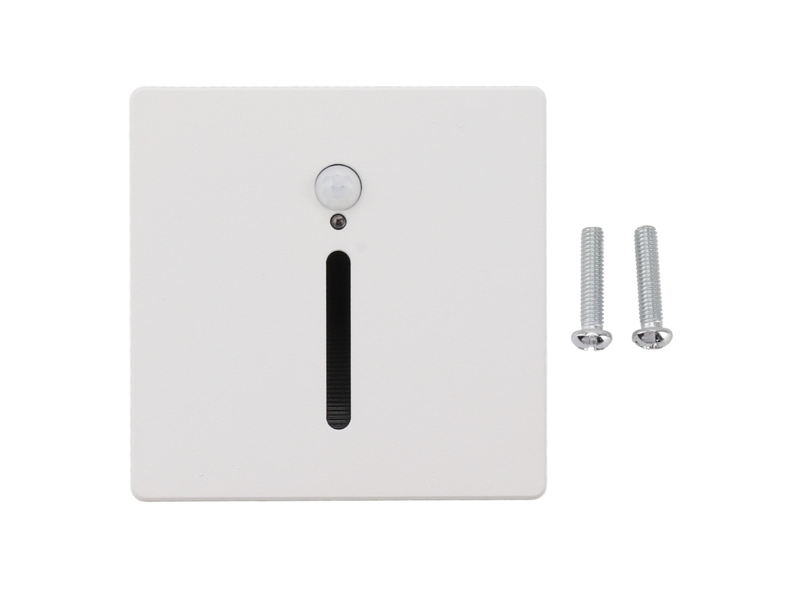 2026 luz de Escada Led 3w Embutida com Sensor de Movimento e Crepúsculo para Amanhecer 4000k para Interior Armário Corredor 110‑240v