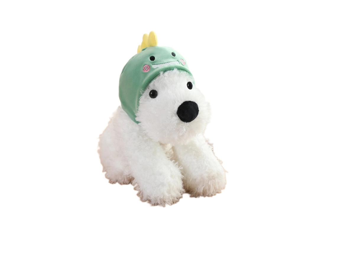 Novo Brinquedo de Pelúcia Transformável West Highland com Chapéu Modelo Unicórnio CHABERLU