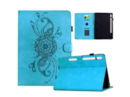 Capa de couro inteligente com padrão de mandala Webake para Samsung Galaxy Tab S10 Fe