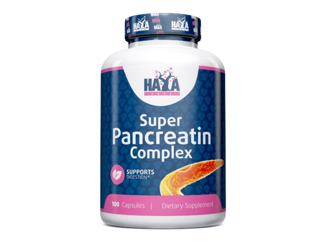 Super Pancreatin Enzymes - 100 Capsules De Haya Labs