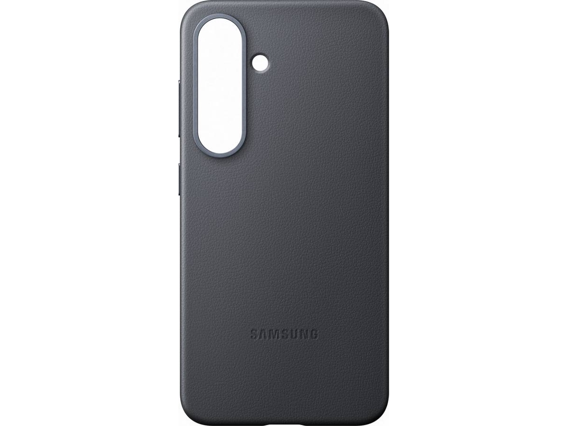 Capa SAMSUNG Galaxy S25 de Pele Vegana (Preto)