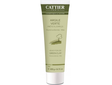 Lista de argila verde  para usar 400g