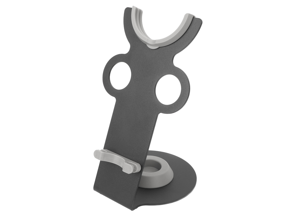 Suporte Ergonômico Para Secador De Cabelo, Com Difusor, Ideal Uso Doméstico, Em Banheiros E Salões Beleza.