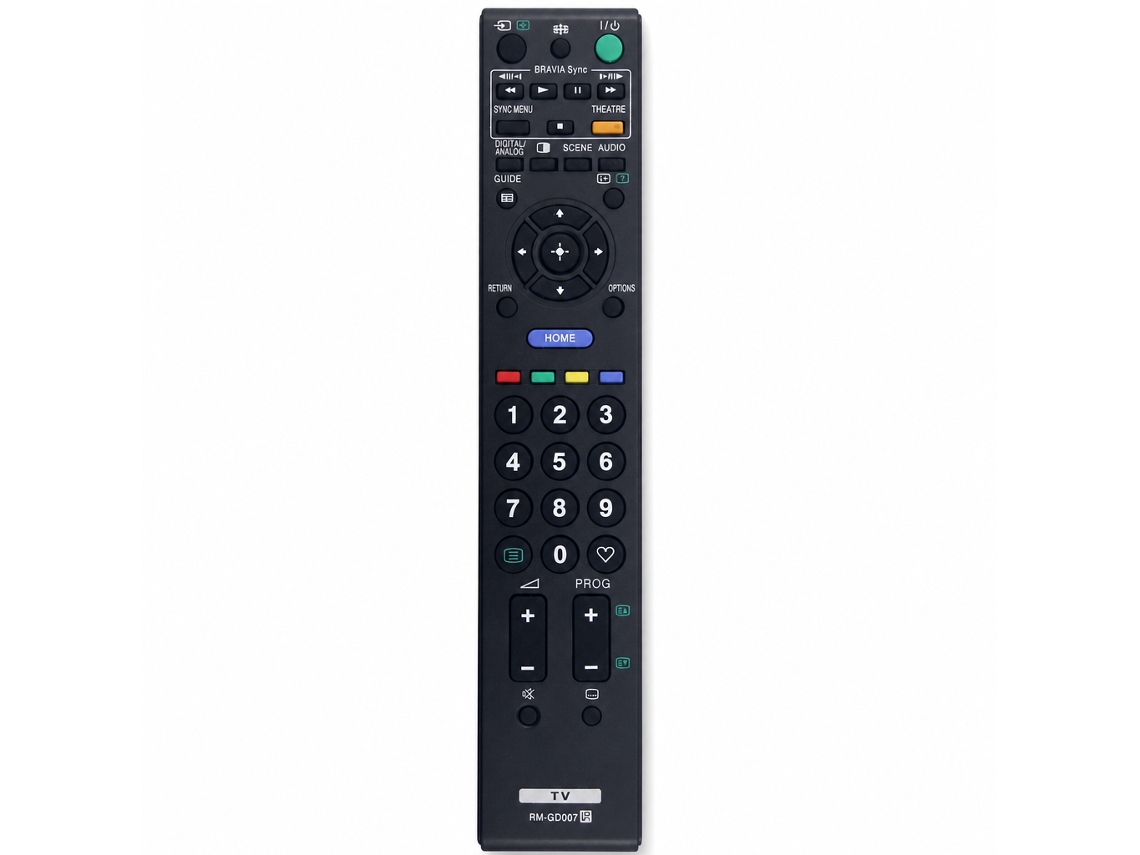 Comando À Distância Para Tv Compatível Com Sony Bravia Rm-gd007_zhd