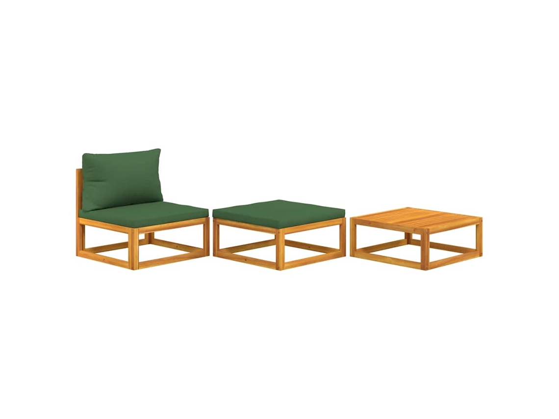 Garden Lounge Set, Garden Lounge Sets Vidaxl Verde Madeira De Acácia (n/a)