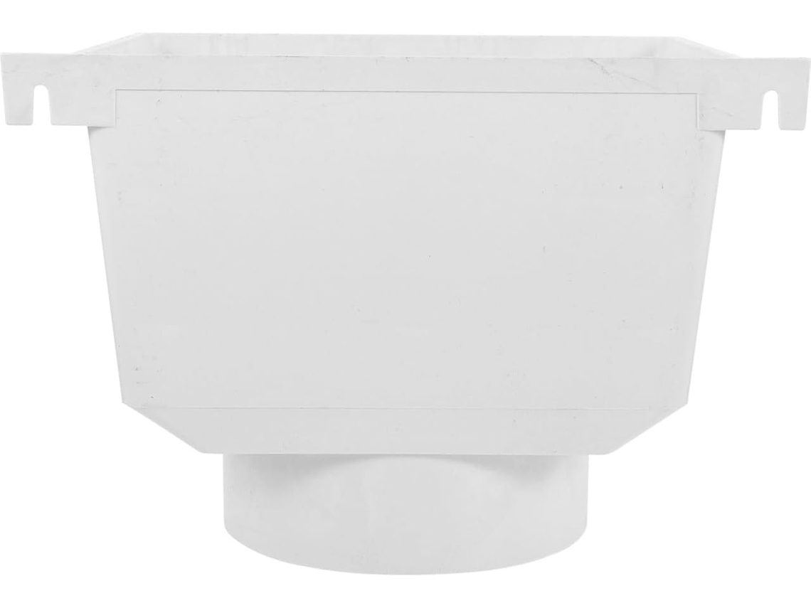 Coletor De Água Da Chuva Em Pvc Branco Para Calha