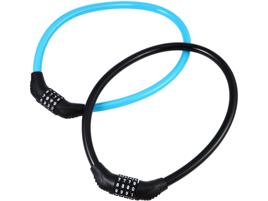 Conjunto De 2 Cadeados De Segurança Para Bicicleta, Cadeado