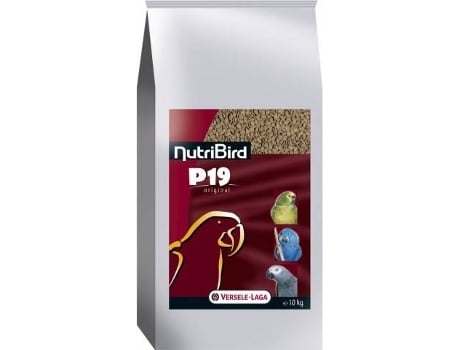 Alimentação para Papagaios VERSELE-LAGA Nutribird P19 Original (10Kg)