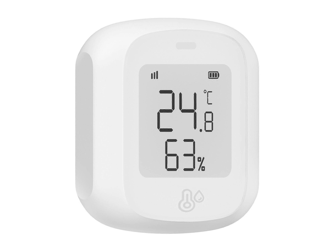 Sensor De Temperatura E Umidade Com Display Lcd E Controle Por Voz, Para Sala Ou Quarto