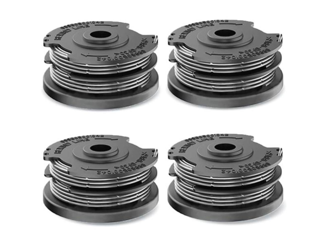 Kit com 4 Carretéis de Fio para Aparador de Grama AQUAFORGE