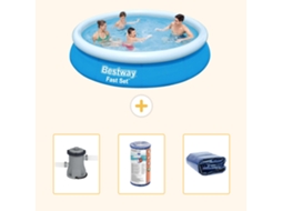 Bestway Piscina Bestway Fast Set Redonda - 366x76 Cm - 4-peças S22277