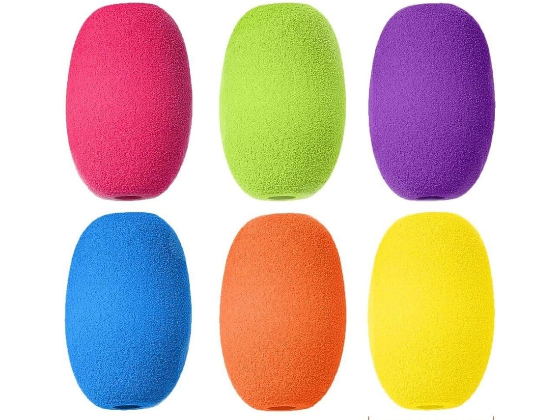 Conjunto De 6 Peças Apoios Caneta, Suporte Caneta Em Formato De Ovo, Apoios Escrita À Mão, Apoios De