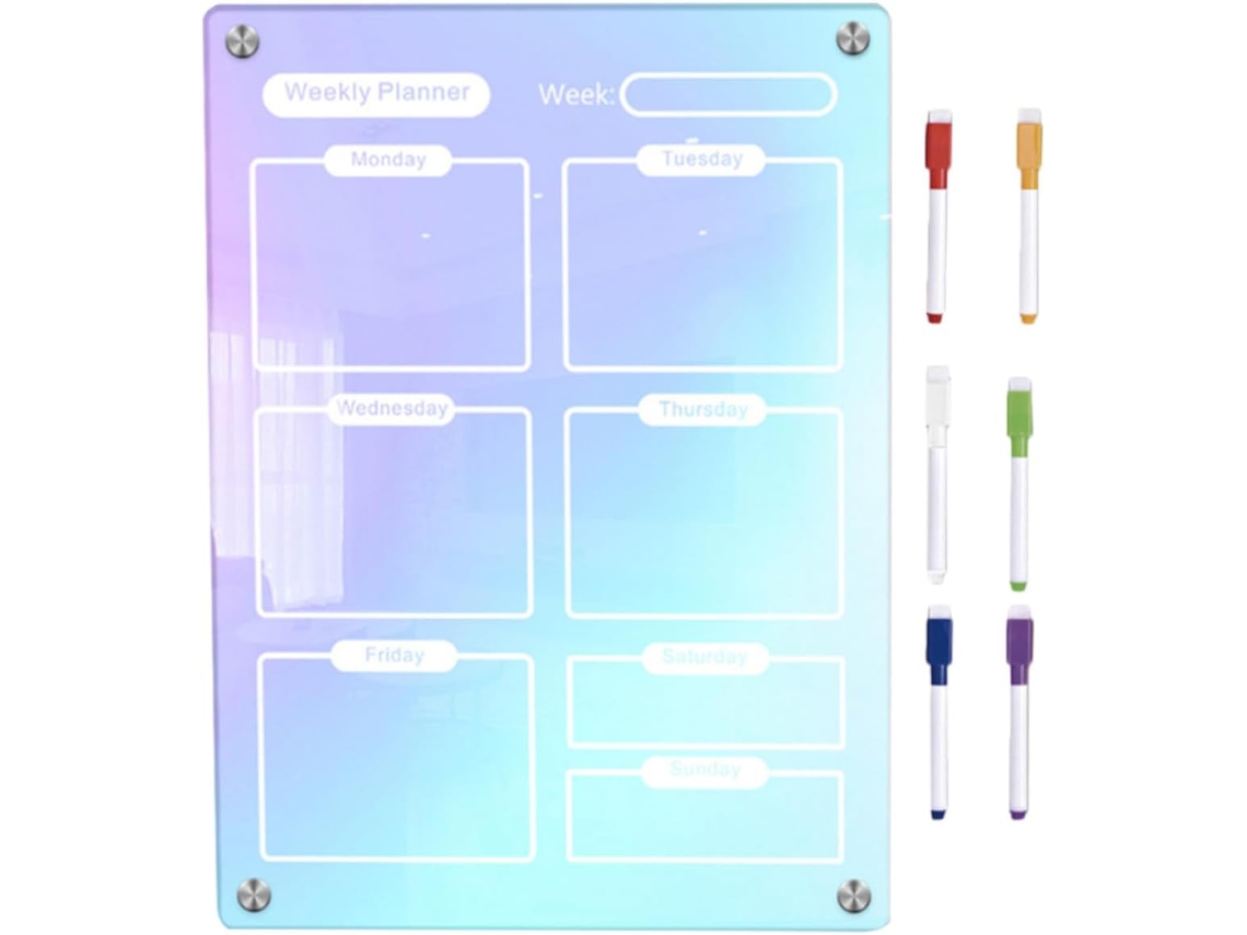 Tableau Mémo Effaçable En Acrylique Portable Para Lista De Arquivos 1 Conjunto, Organização E Planejamento